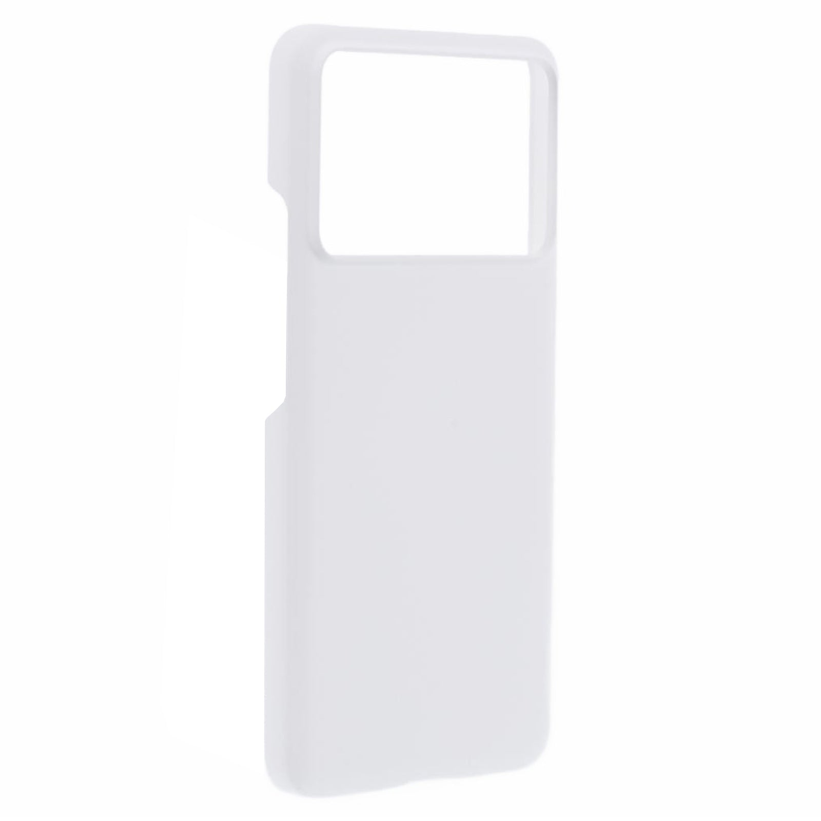 For Xiaomi Redmi K70 Pro 5G / K70 5G Hard PC Phone Case Hard Rubberized Phone Cover - White For Xiaomi Redmi K70 Pro 5G / K70 5G Hard PC Phone Case Hard Rubberized Phone Cover - White